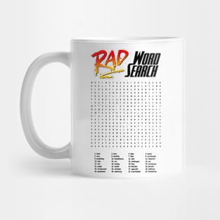 RAD Movie Word Search Mug